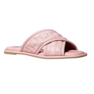 Michael Kors Women's Gideon Slide Sandals Pink Size 5